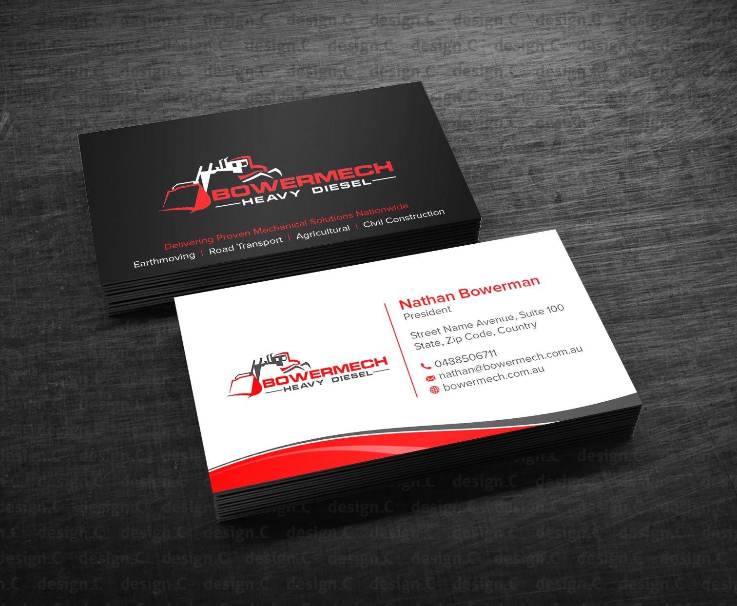 Business Card Design by design_C. for this project | Design #33837071