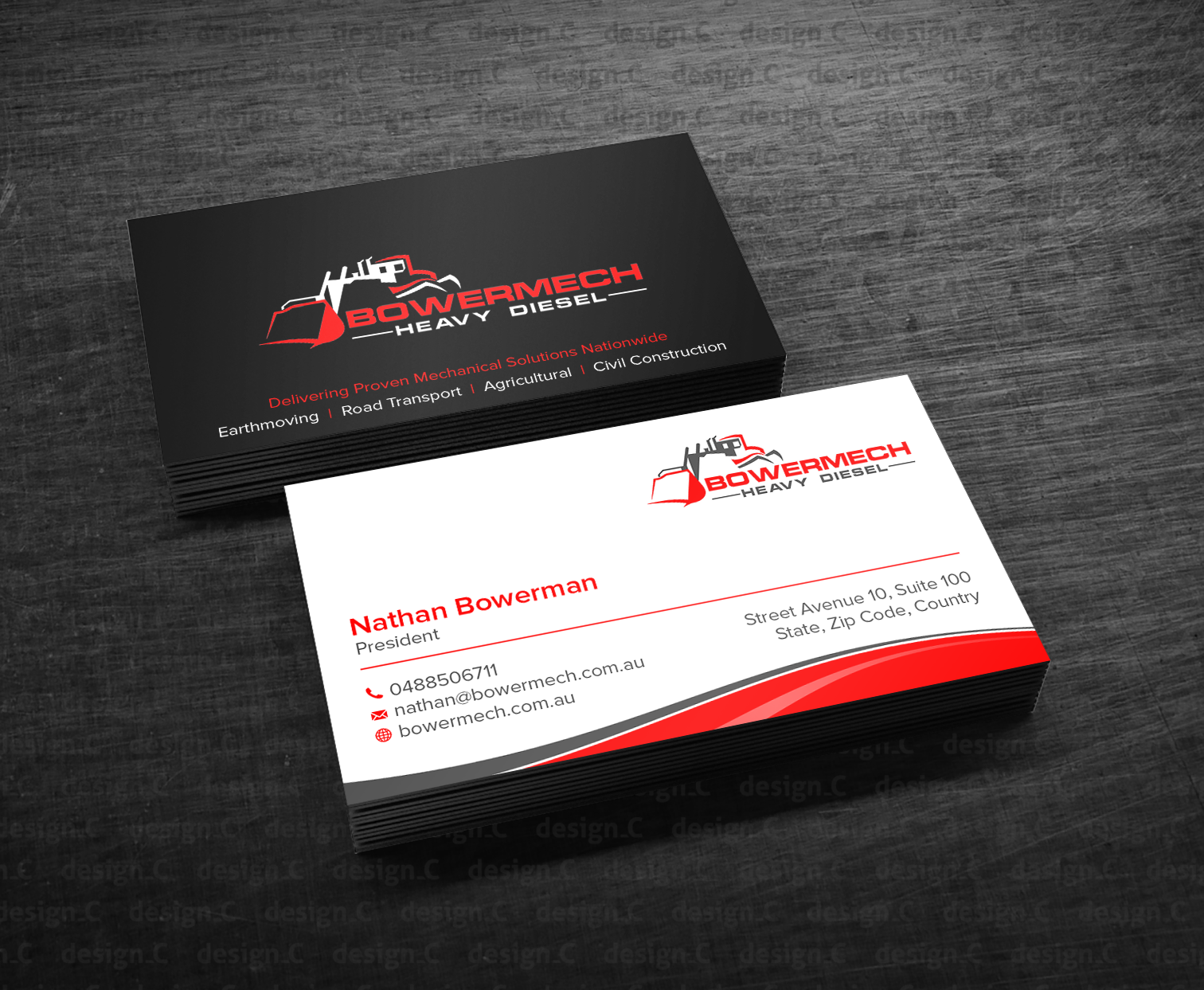 Business Card Design by design_C. for this project | Design #33837073