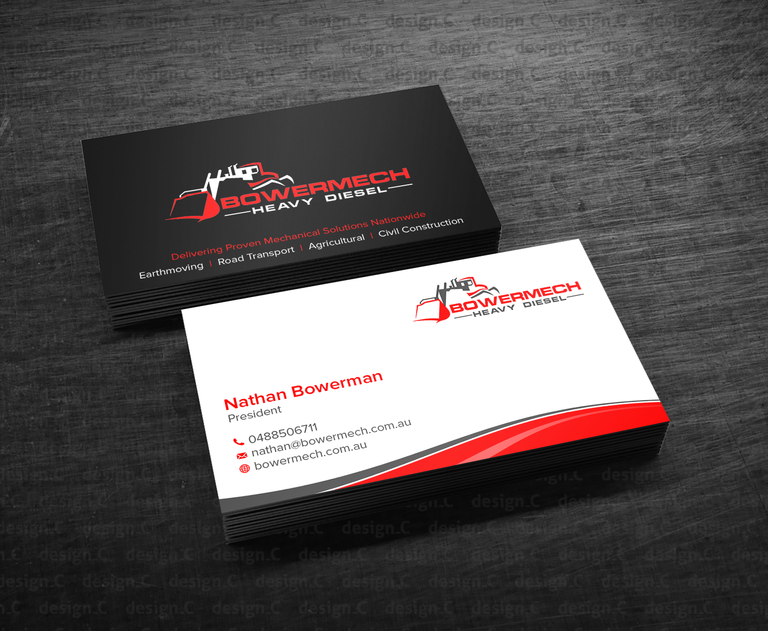Business Card Design by design_C. for this project | Design #33837074