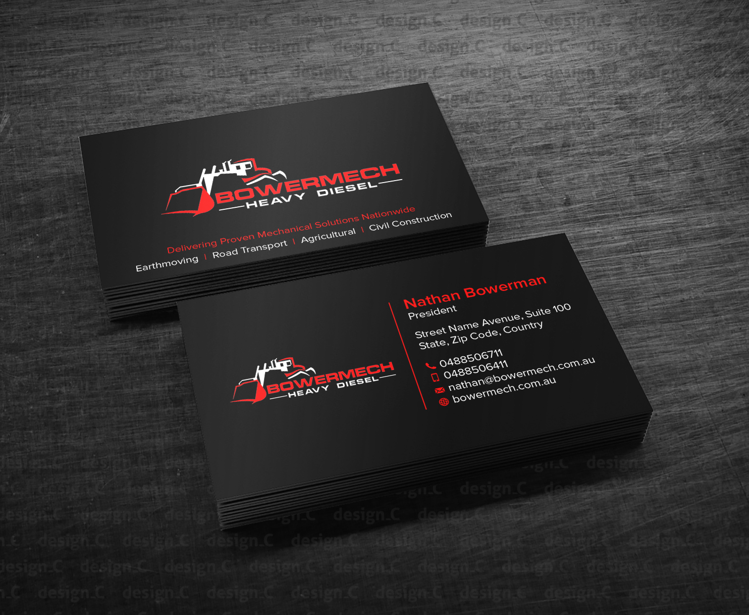 Business Card Design by design_C. for this project | Design #33837086