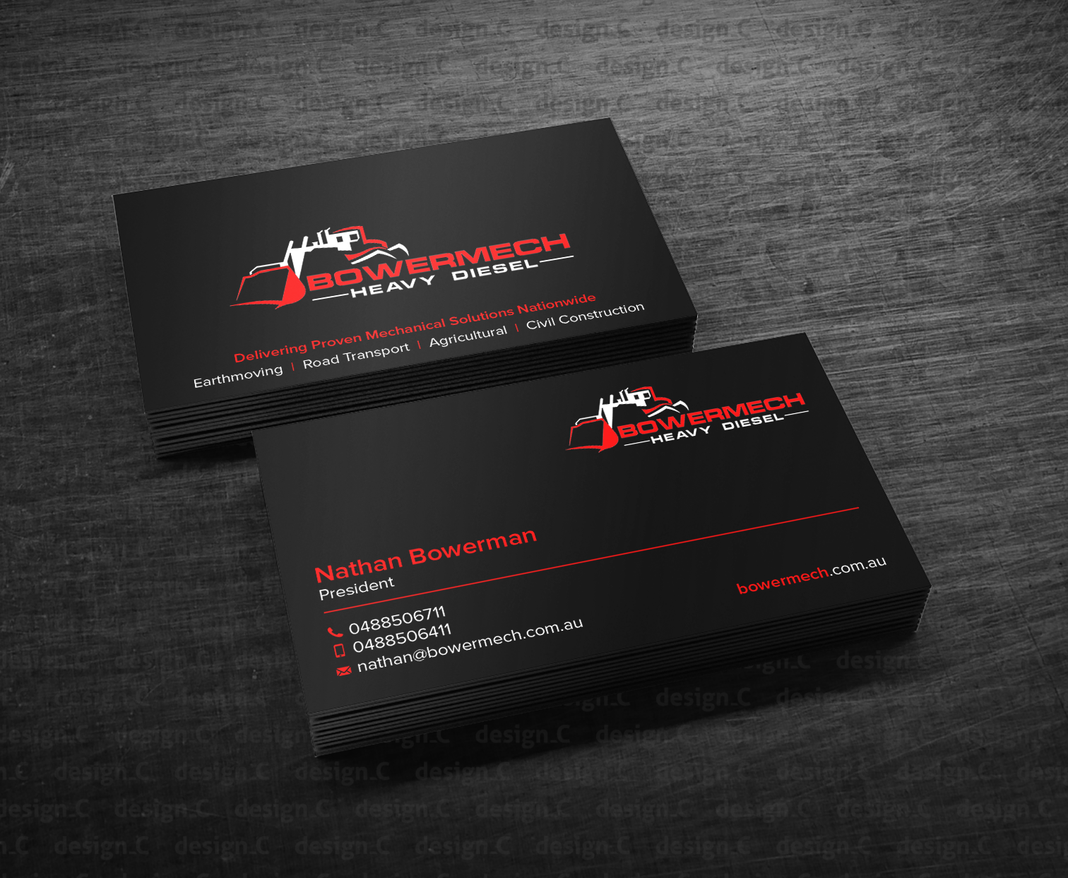Business Card Design by design_C. for this project | Design #33837097