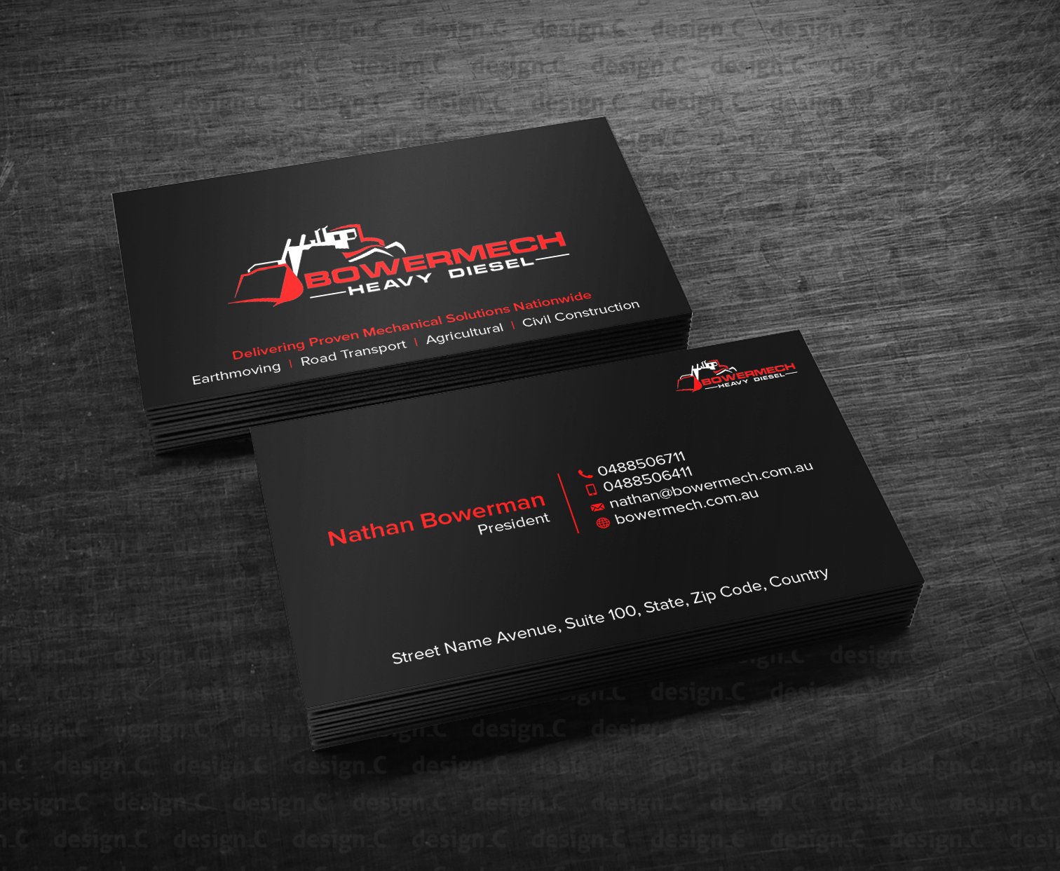 Business Card Design by design_C. for this project | Design #33837103