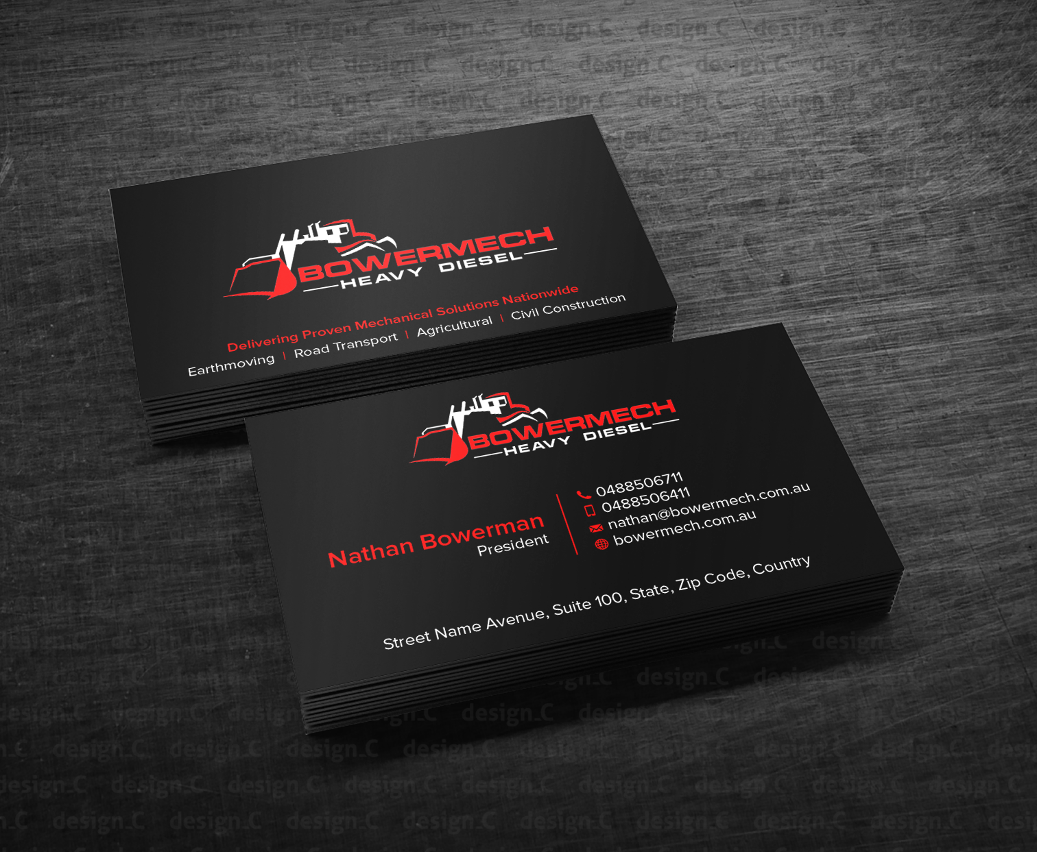Business Card Design by design_C. for this project | Design #33837104