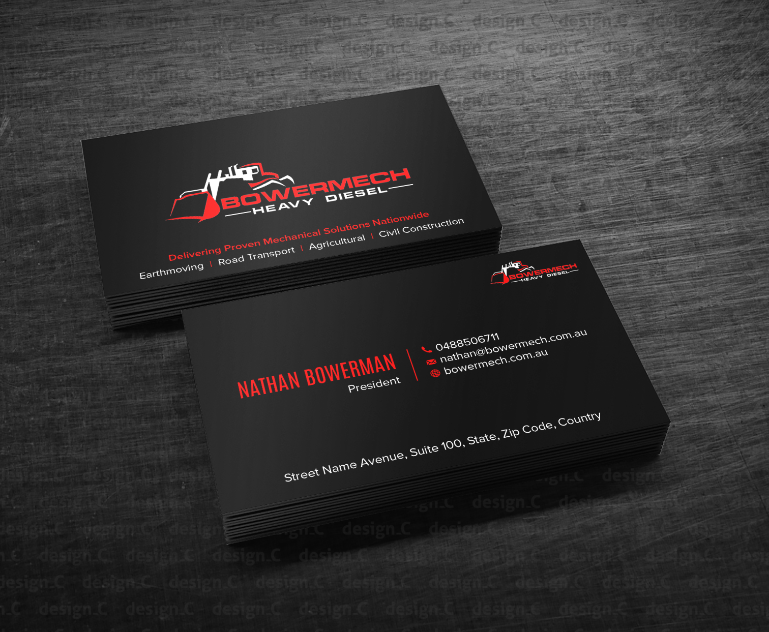 Business Card Design by design_C. for this project | Design #33837108