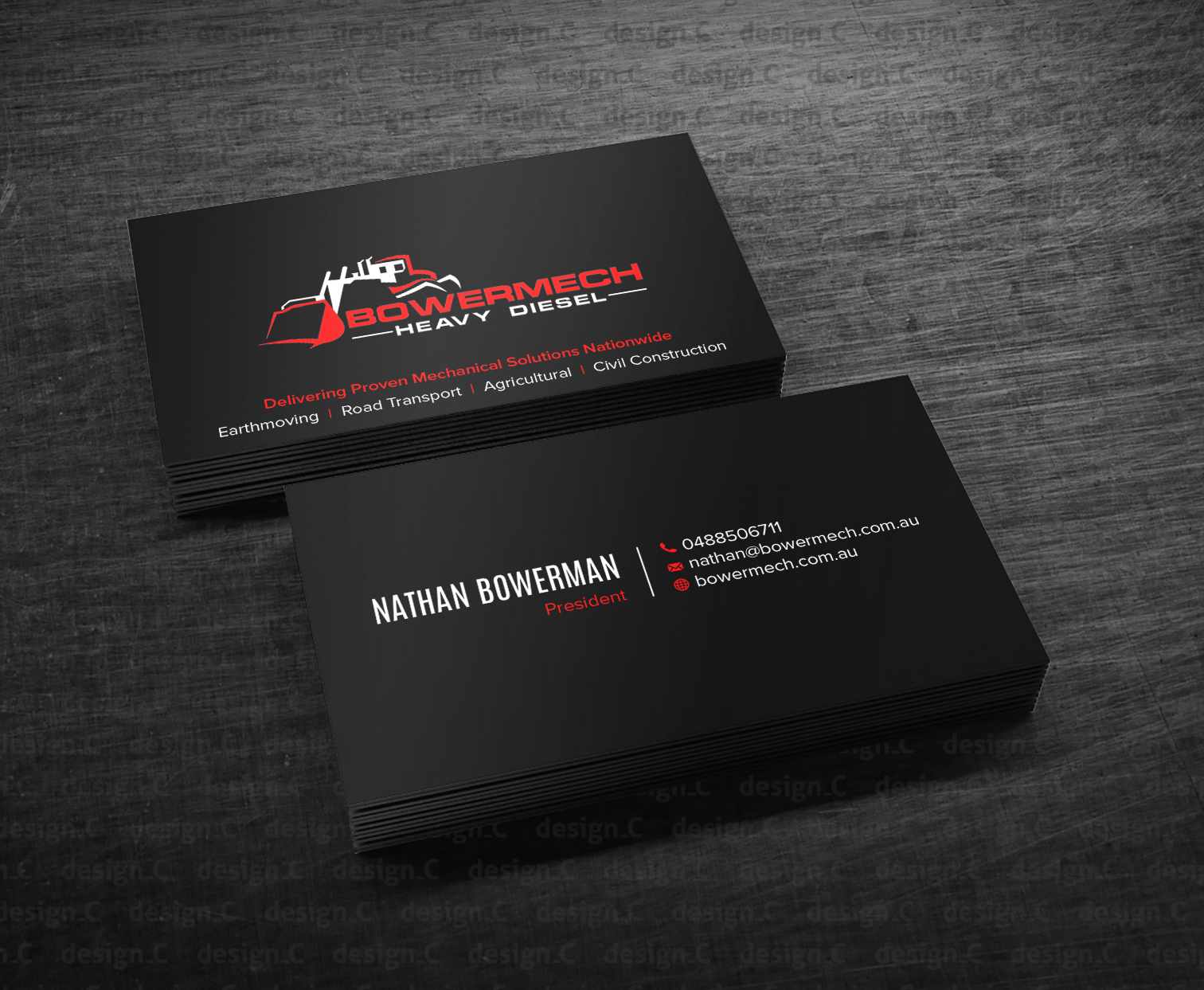 Business Card Design by design_C. for this project | Design #33837115