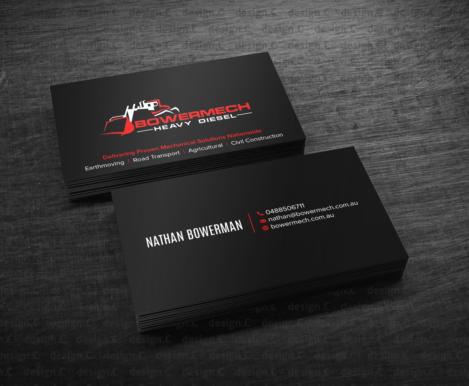 Business Card Design by design_C. for this project | Design #33837138