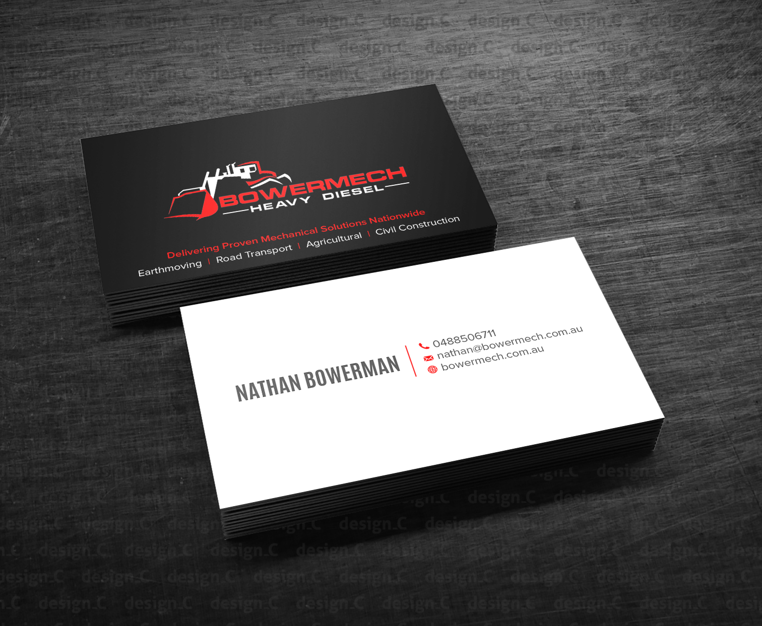 Business Card Design by design_C. for this project | Design #33837140