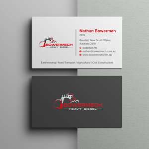 Business Card Design by Bikash Das for this project | Design: #33796216