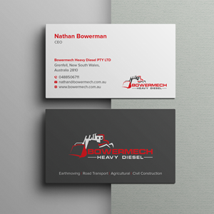 Business Card Design by Bikash Das for this project | Design: #33796345