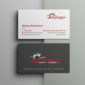 Business Card Design by Bikash Das for this project | Design: #33802156