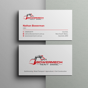 Business Card Design by Bikash Das for this project | Design: #33802287