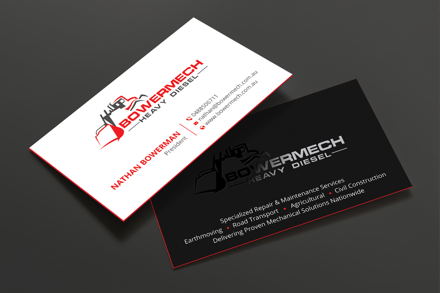 Business Card Design by DesignShout for this project | Design #33808814