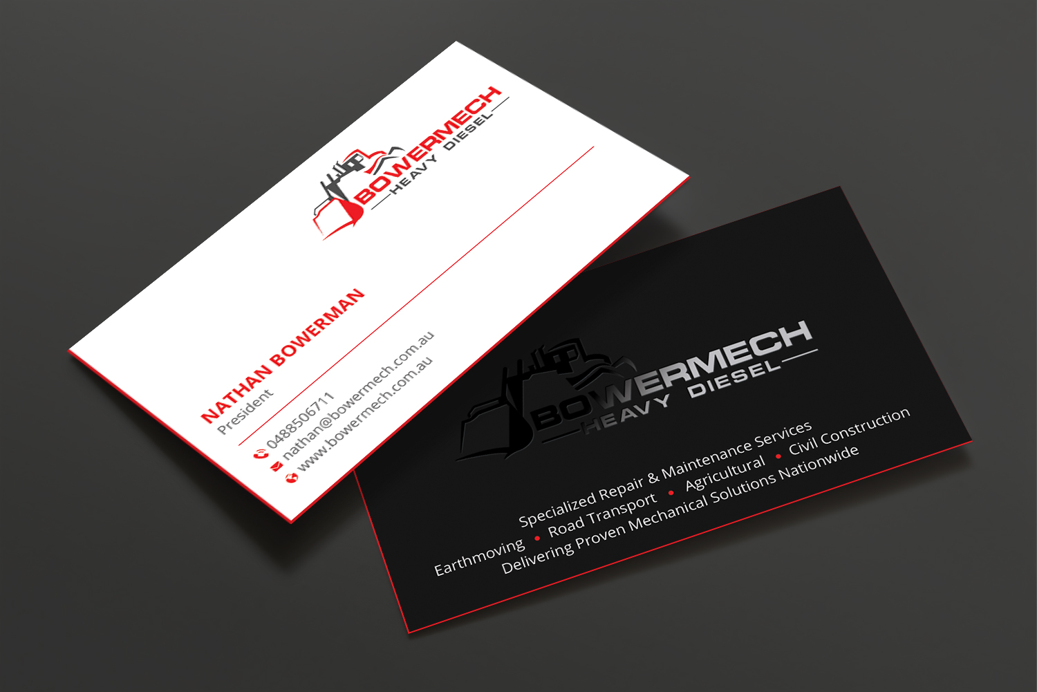 Business Card Design by DesignShout for this project | Design #33808896