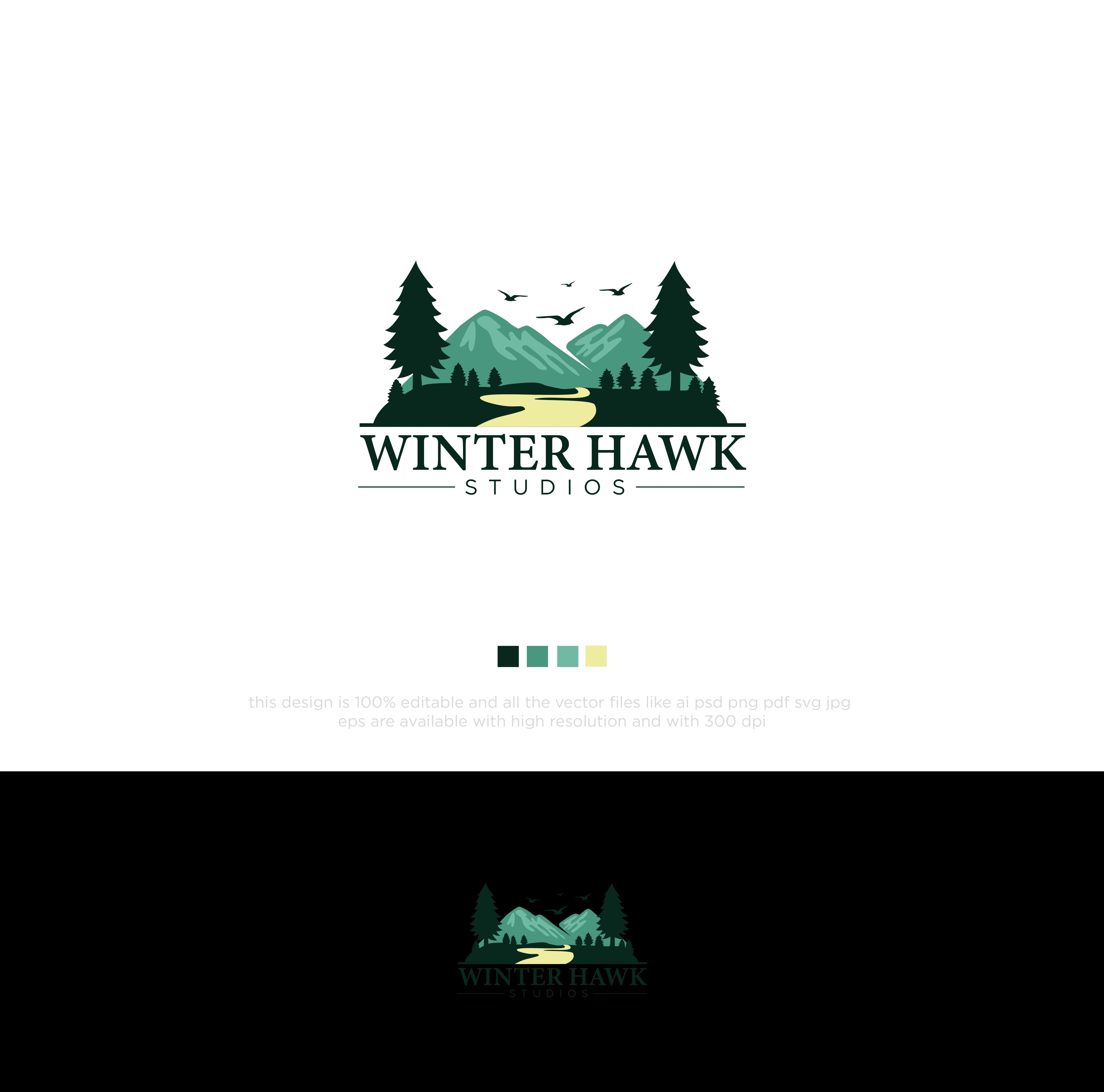 Logo Design by chilliebird studio for Winter Hawk Images | Design #33831570