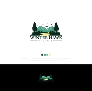 Logo Design by chilliebird studio for Winter Hawk Images | Design: #33831570