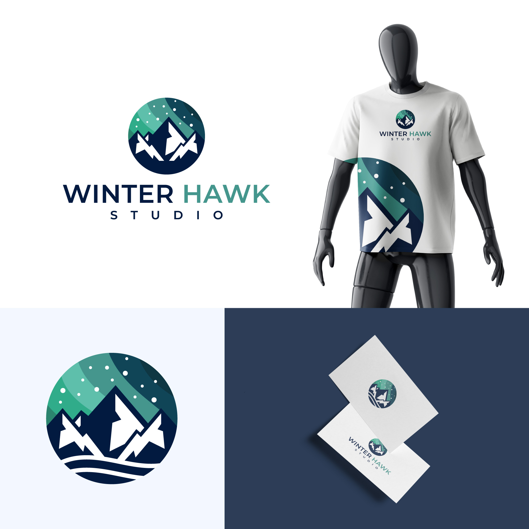 Logo Design by A K A S H for Winter Hawk Images | Design #33800628