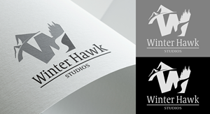 Logo Design by Bakuta Design for Winter Hawk Images | Design: #33834366