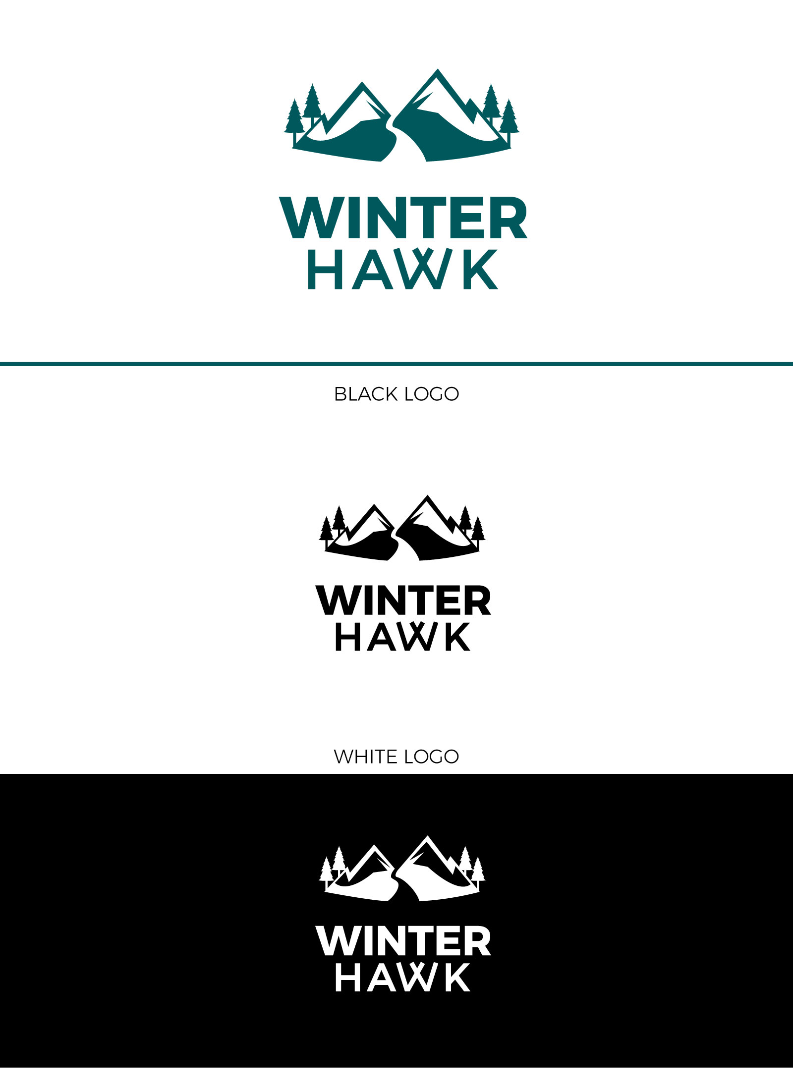 Logo Design by F a r i s a for Winter Hawk Images | Design #33813365