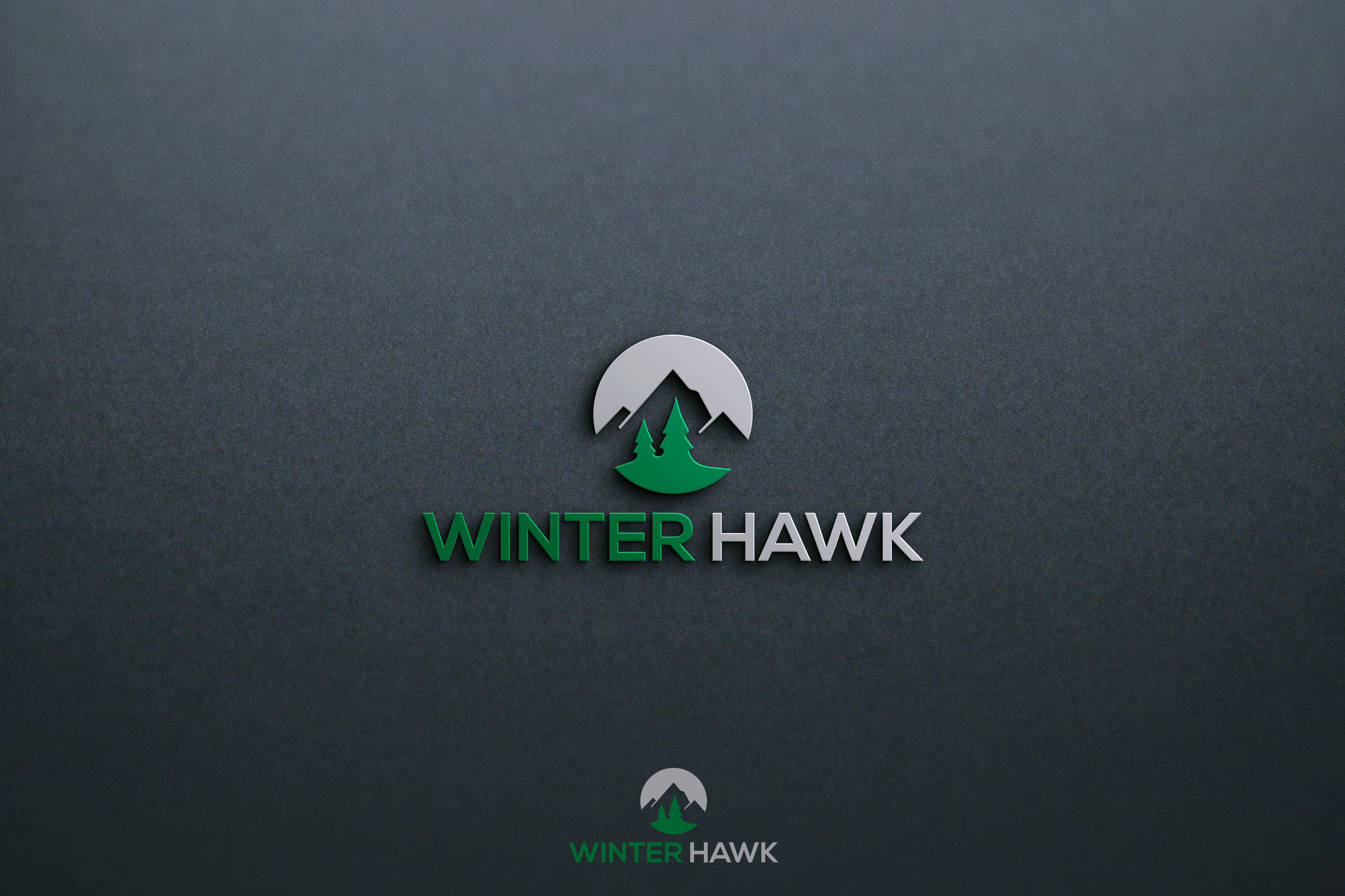 Logo Design by WingArt for Winter Hawk Images | Design: #33807085