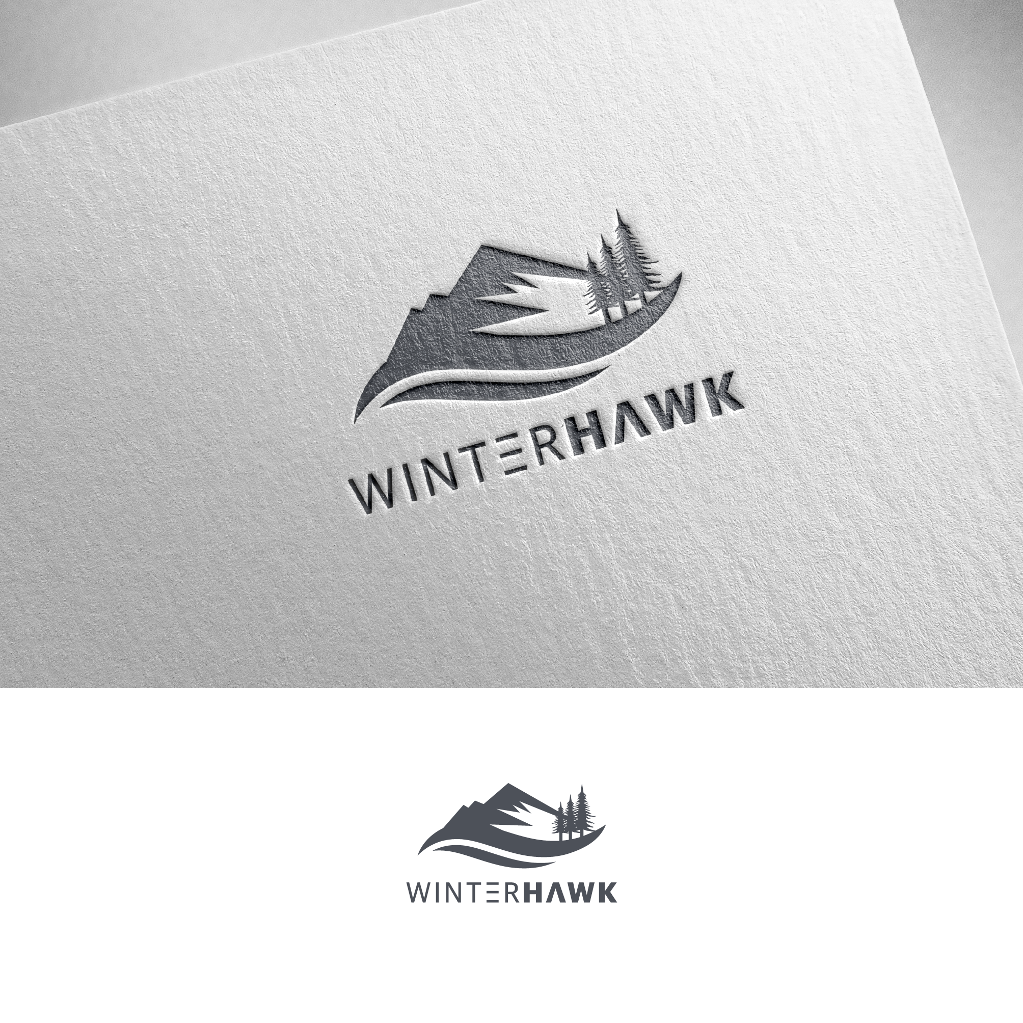 Logo Design by alzac for Winter Hawk Images | Design #33839498