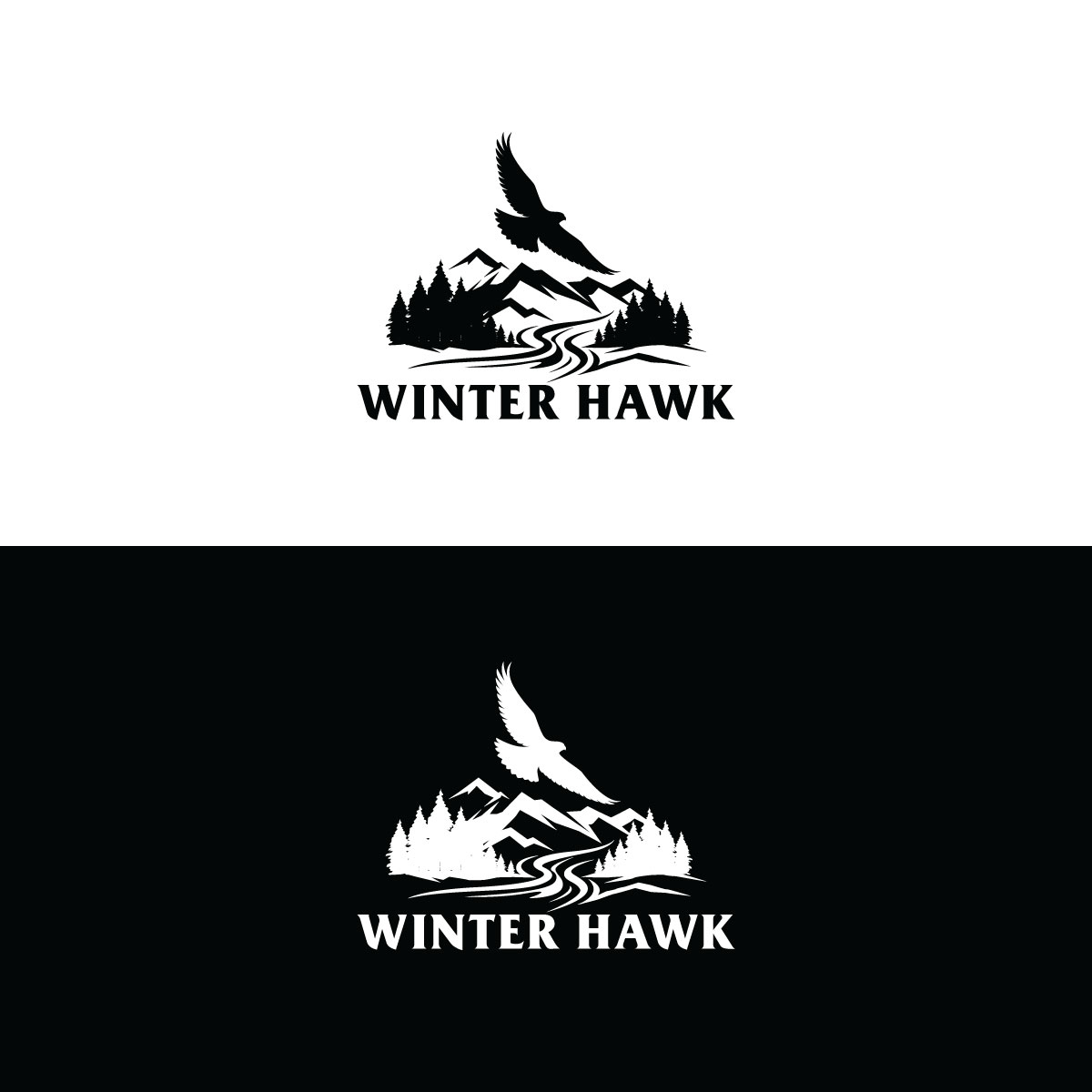 Logo Design by prodesigns99 for Winter Hawk Images | Design #33793663
