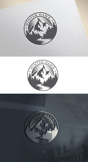 Logo Design by AB design ..... for Winter Hawk Images | Design: #33798163