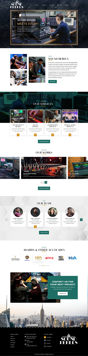 Web Design by Sbss