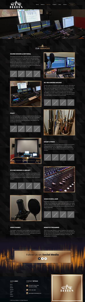 Diseño Web por Sbss para Sound Rebels LLC | Diseño: #34015827