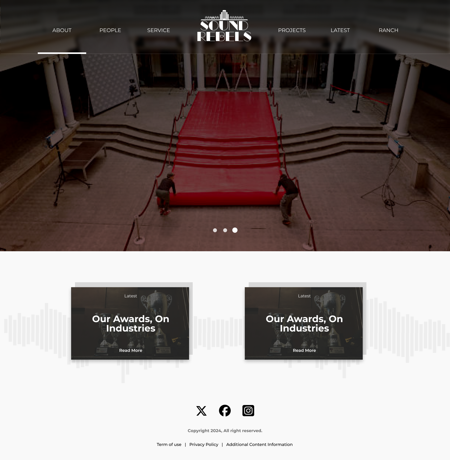 Web Design par Anwar Achilles pour Sound Rebels LLC | Design #33818254