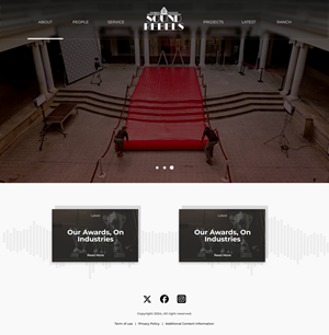 Web Design by Anwar Achilles for Sound Rebels LLC | Design #33818254