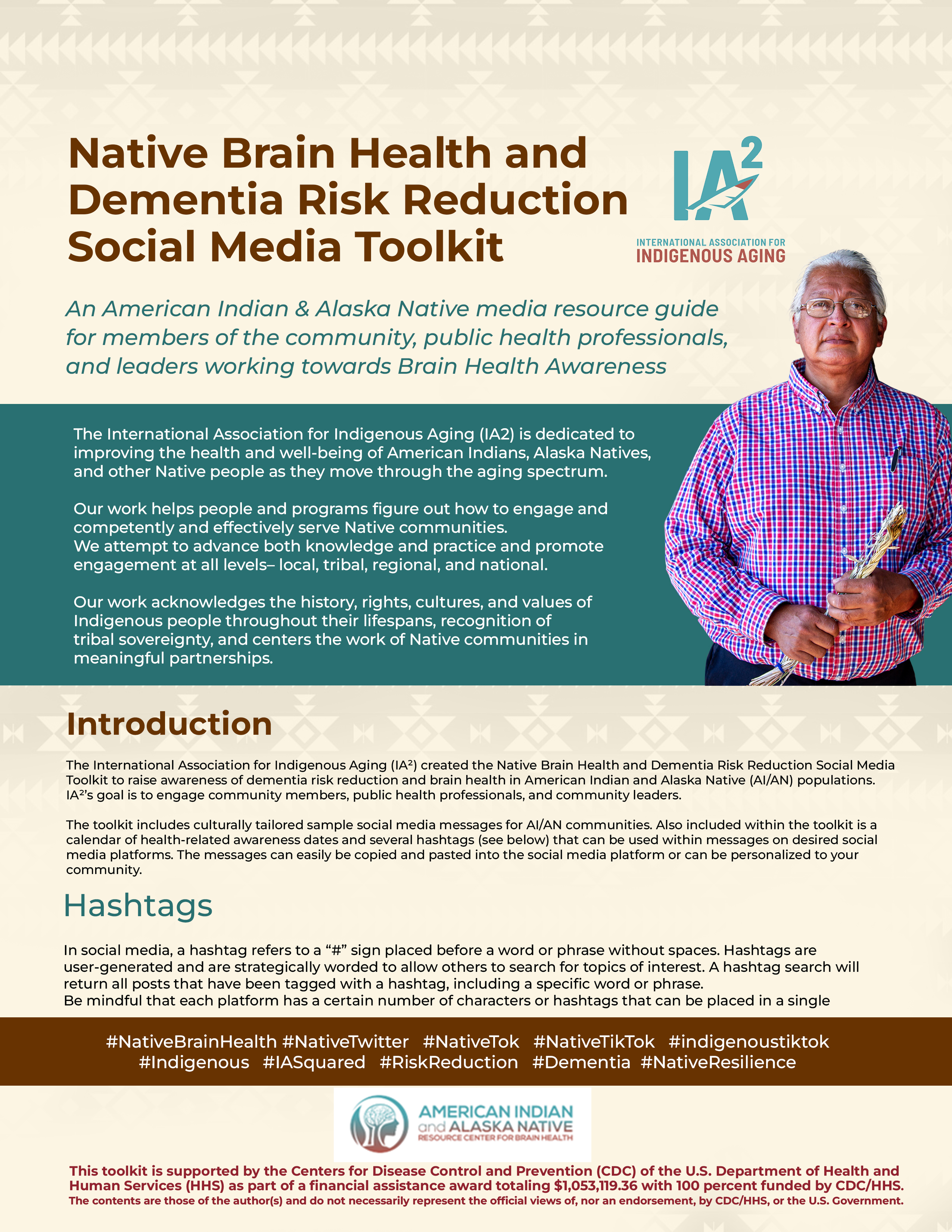 Print Design by ioio for International Association for Indigenous Aging | Design #33800607