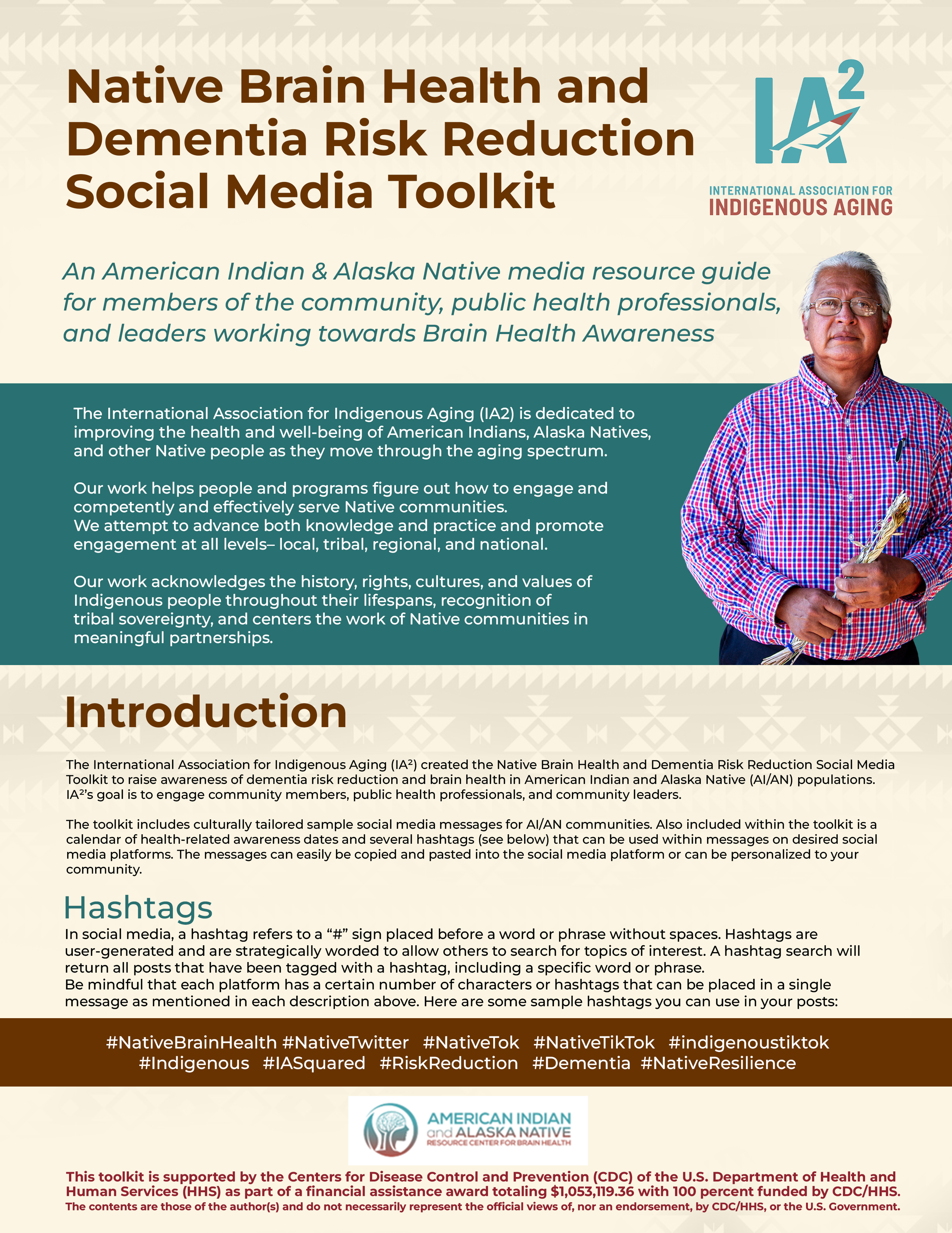 Print Design by ioio for International Association for Indigenous Aging | Design #33807316