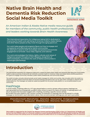 Print Design by ioio for International Association for Indigenous Aging | Design: #33807316
