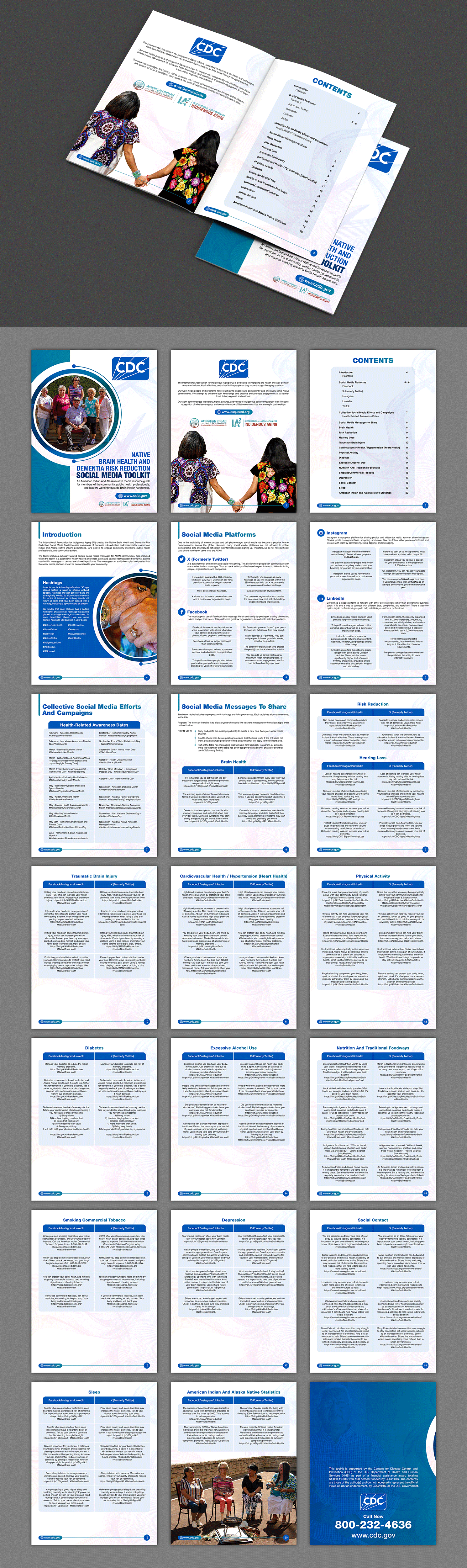 Print Design by Graphic Gallery for International Association for Indigenous Aging | Design #33809300