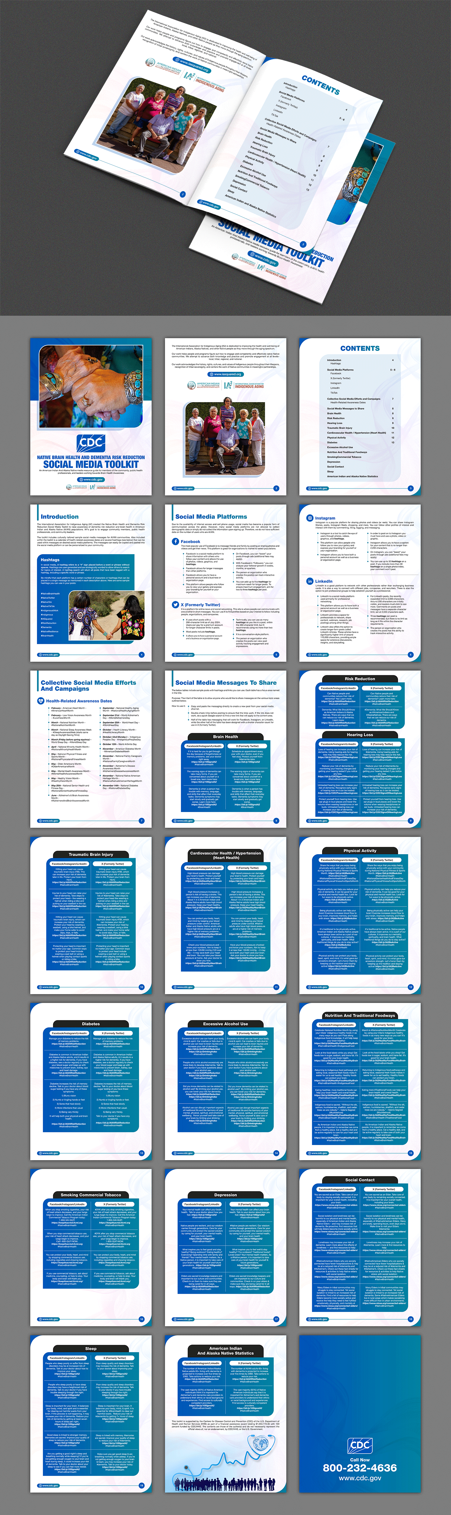 Print Design by Graphic Gallery for International Association for Indigenous Aging | Design #33809316