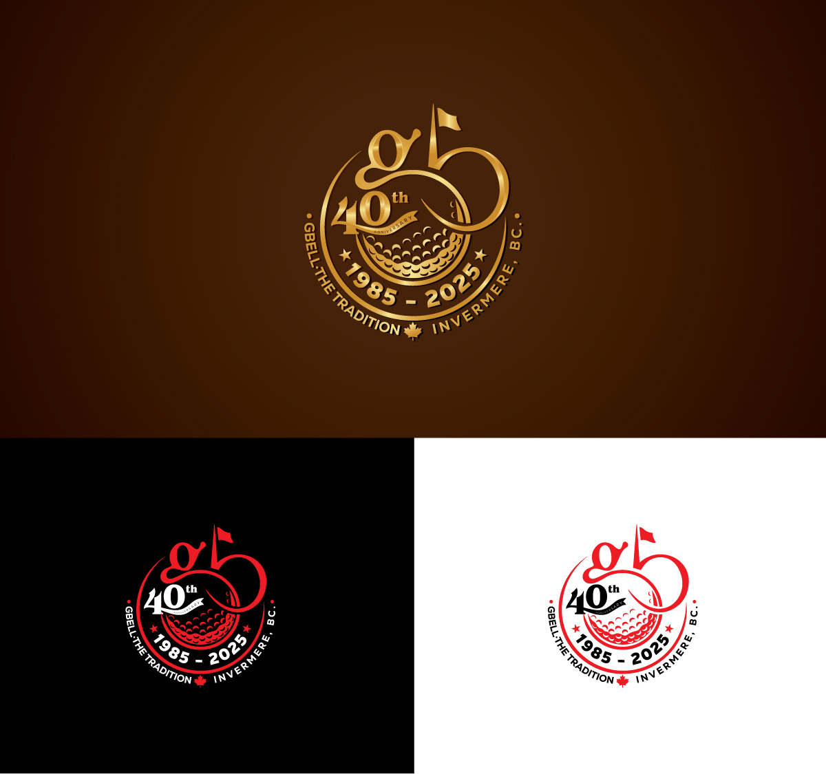 Logo Design by Logo Stock for GBell Golf Tournament | Design #33799365
