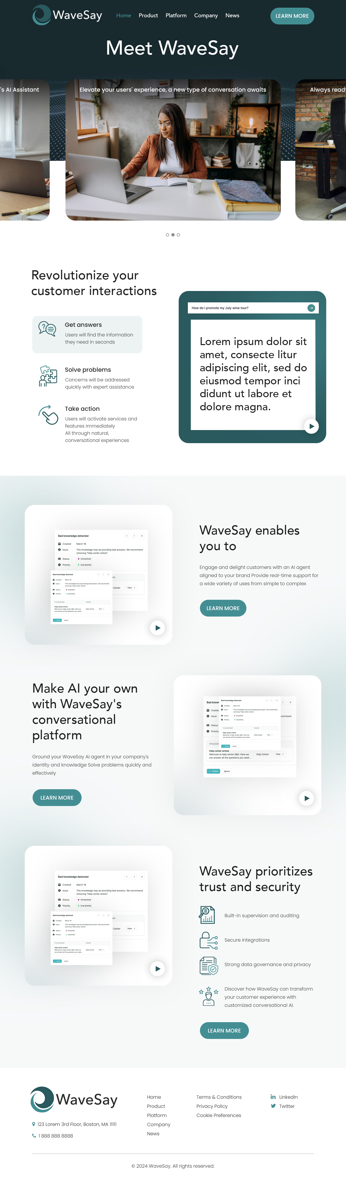 Web Design by Starlyn DS for this project | Design #33821308