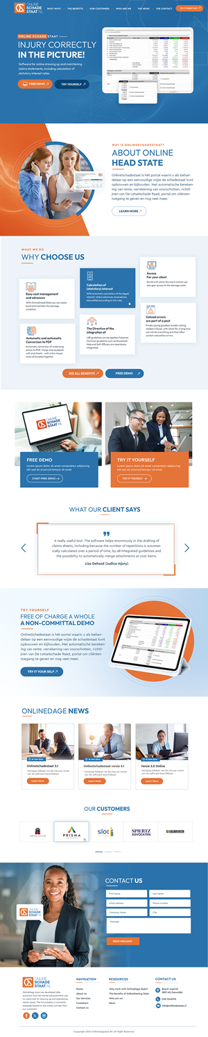 Web Design by Blue Sparrow for this project | Design: #33853718