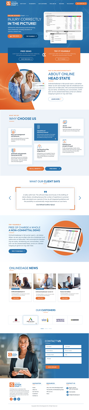 Web Design by Blue Sparrow for this project | Design: #33853748