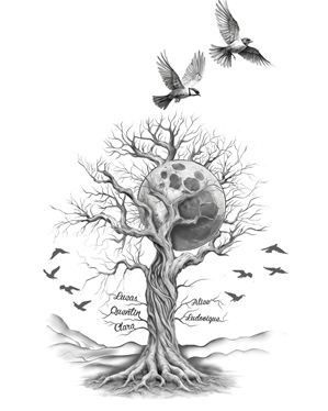 Tattoo Design by Fortunate Studio