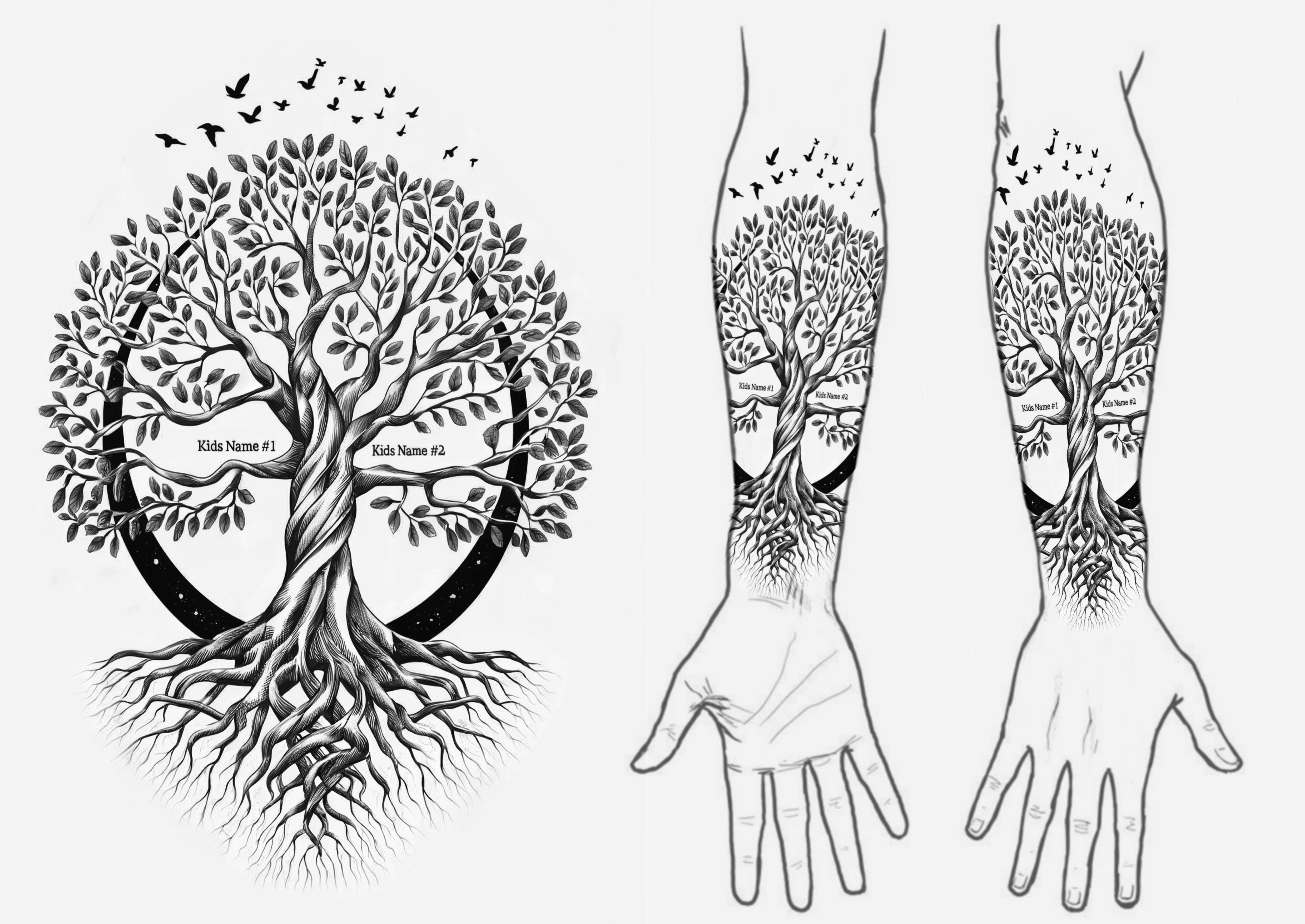 Tattoo Design by aneskayirt for this project | Design #33806127