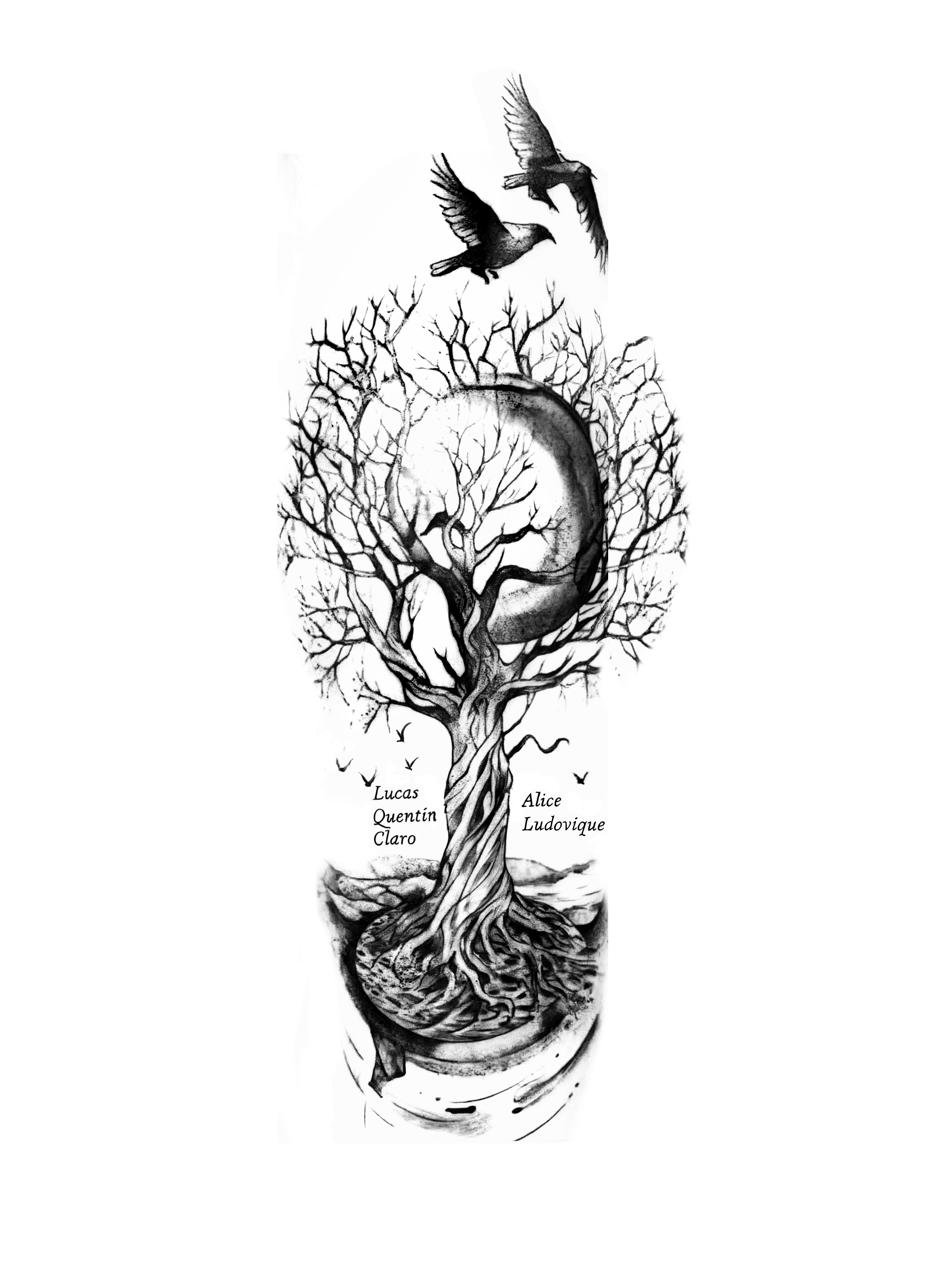 Tattoo Design by aneskayirt for this project | Design #33808204