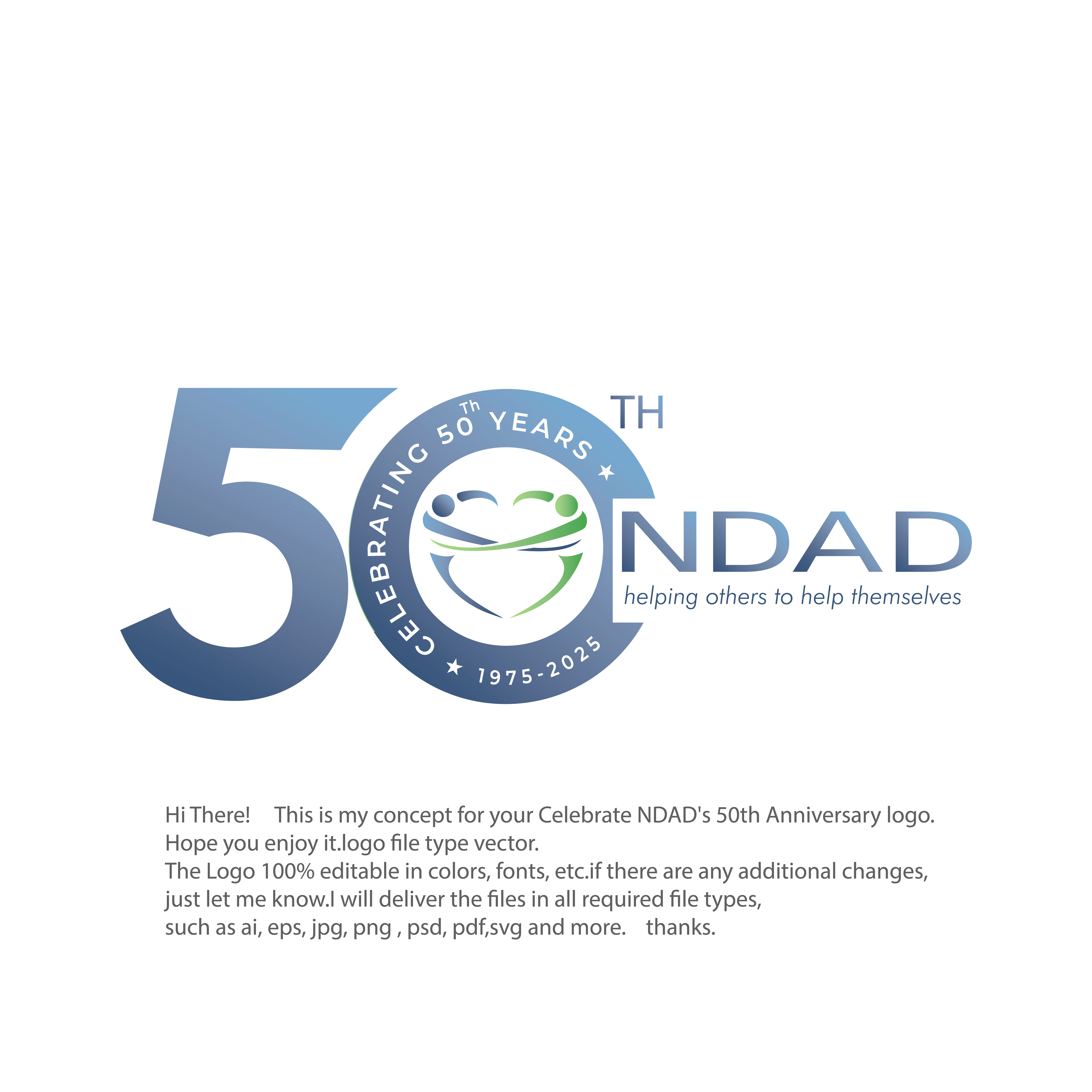 Logo Design by jobayor73 for NDAD | Design #33805734