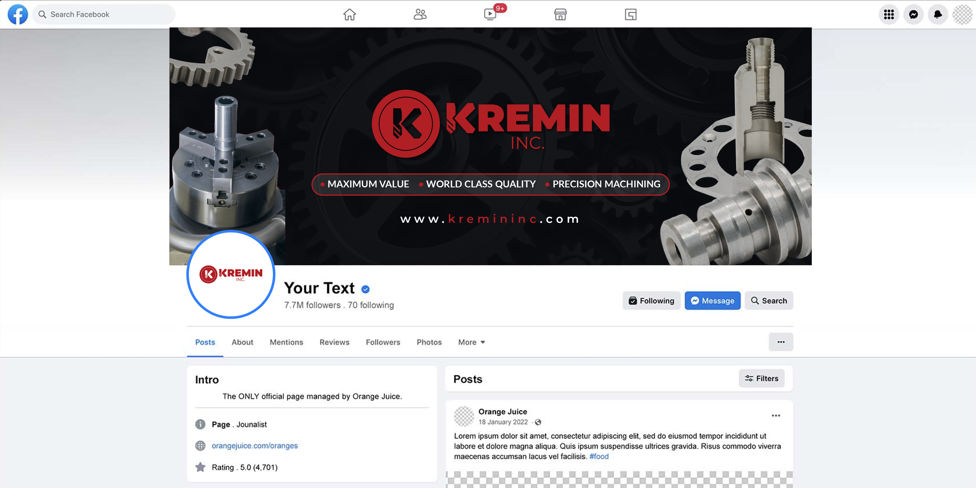 Design Facebook par artbitin pour ce projet | Design #33805064