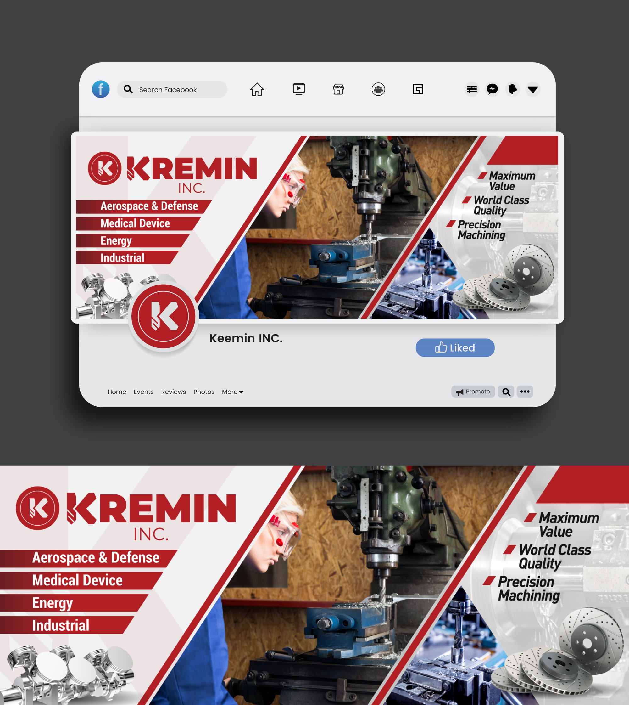 Facebook Design by Impressive Solutions for this project | Design #33820305