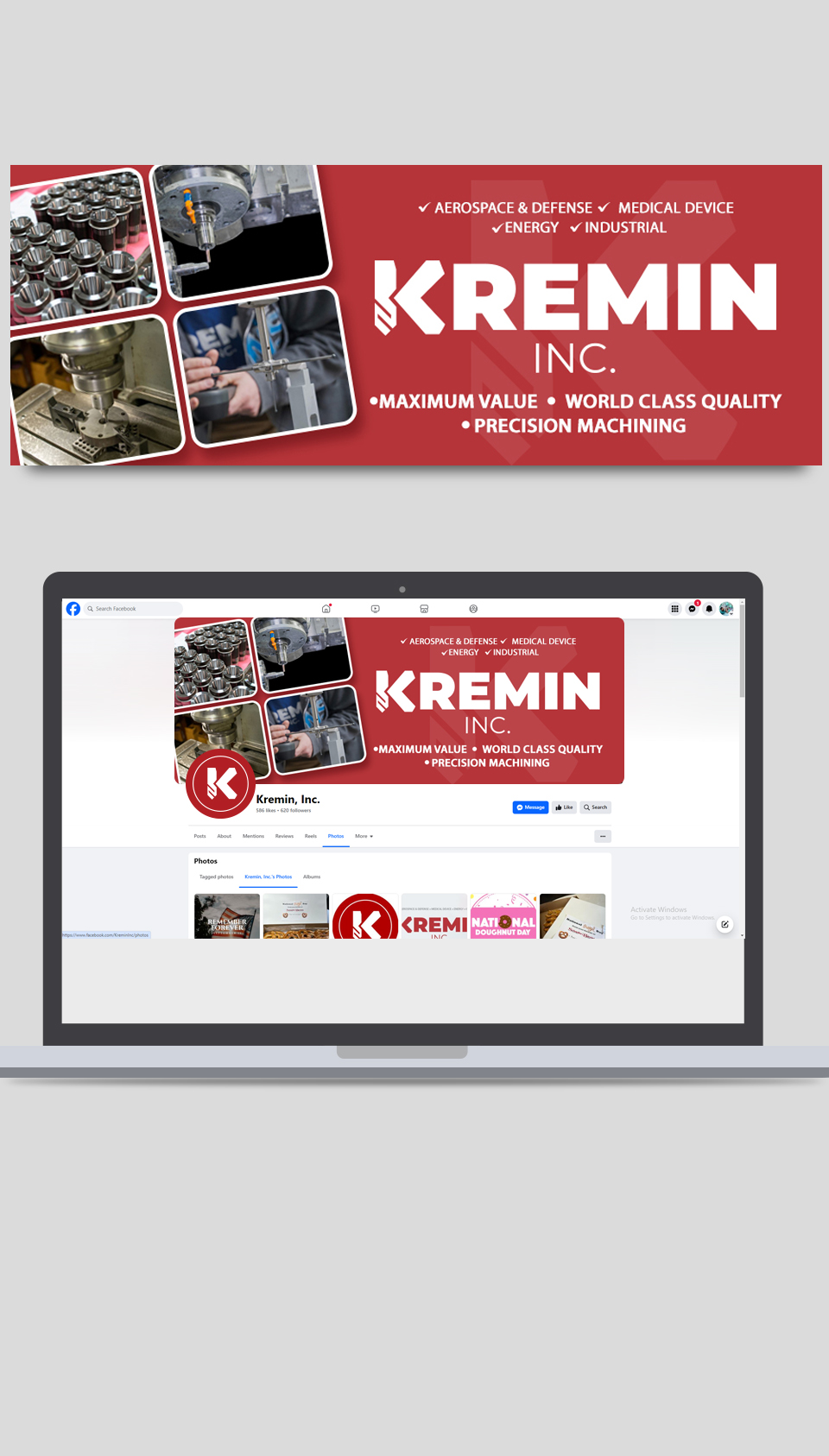 Facebook Design by design88 for this project | Design #33828589