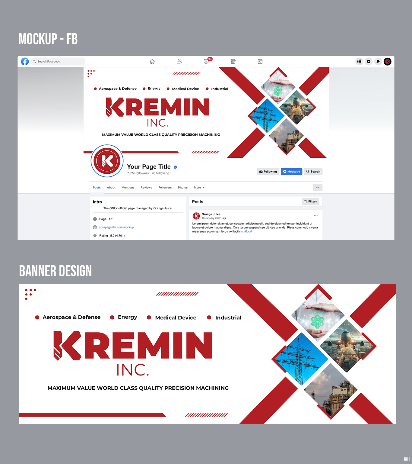 Facebook Design by Creative Slices for this project | Design #33813023