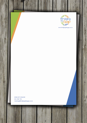 Diseño de Membrete por Armin Shohrati para Bridging the Gap | Diseño #3131348