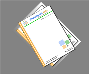 Letterhead Design by NU CONCEPT for Bridging the Gap | Design: #3108676