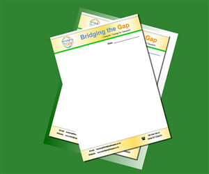 Letterhead Design by NU CONCEPT for Bridging the Gap | Design: #3108683